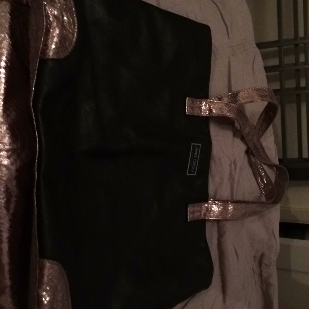 Jimmy choo large tote bag